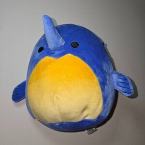 Squishmallows Kellytoy 8" Swish The Swordfish Plush Toy New